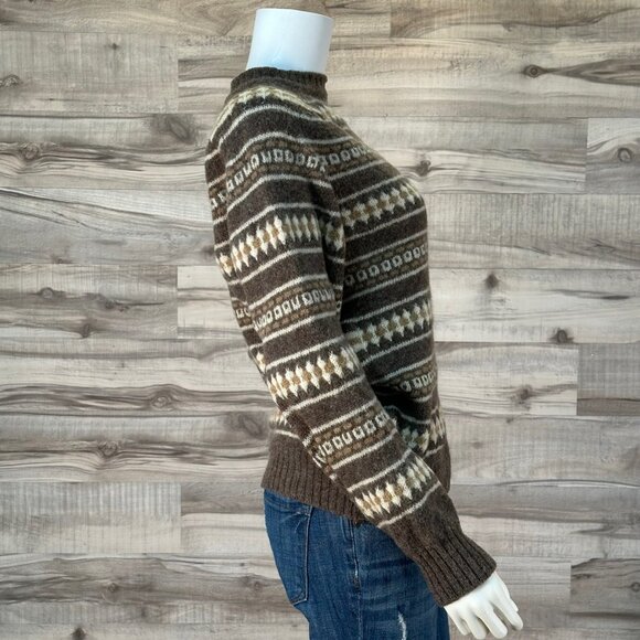 Vintage Pendleton Shetland Wool Swetaer - Size M - Picture 7 of 8